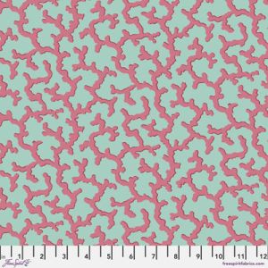 Kaffe Fassett Collective Fabric: Coral Duckegg | 