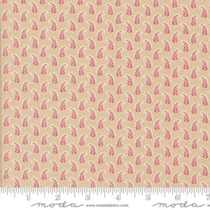 Rouenneries Trois fabric: Cherie, Oyster | 