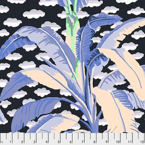 Kaffe Fassett Collective: Banana Tree Grey (per 1/4 metre) | 