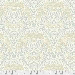 Pure Morris Mineral Fabric: Michaelmas Daisy Ivory (per 1/4 metre) | 