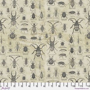 Tim Holtz Fabric: Eclectic Elements Laboratory, Specimen, neutral | 