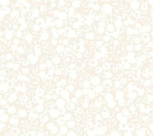 Liberty Wiltshire Shadow Fabric: Oyster White (per 1/4 metre) | 