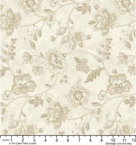 Quilt Back Fabric: Jacobean Tan 108" | 