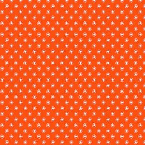 Colour Fun Gradients: Mini Sun Bursts Orange (per 1/4 metre) | 