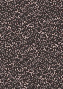 Shinrin Yoku fabric: Leaves Dark Earth Lewis and Irene | 