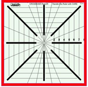 Westalee Ruler Crosshair Square 8.5' 8 Point | 