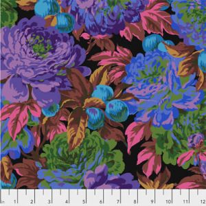 Philip Jacobs Fabric Luscious Black (per 1/4 metre) | 