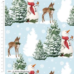 Classic Christmas fabric: Winter Wonderland | 