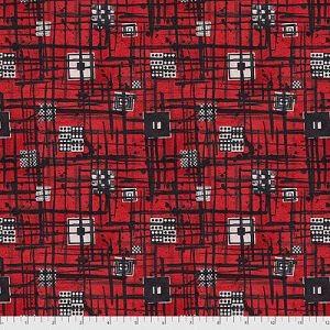 Free Spirit Game Day fabric: Bloku Red (per 1/4 metre) | 