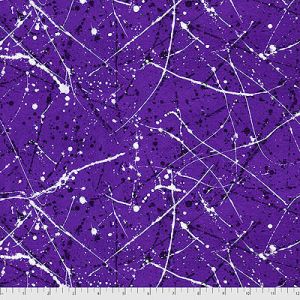 Free Spirit Game Day fabric: Balderdash Violet (per 1/4 metre) | 