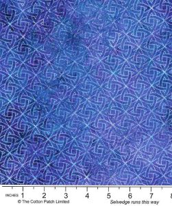 Celtic Roots fabric: Celtic Interwoven Blue (per 1/4 metre) | 