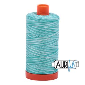 Aurifil 50/2 Turquoise Foam Thread 4654 | 