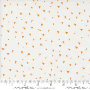 Mixed Bag of Bonbons fabric: Orange Triangle | 