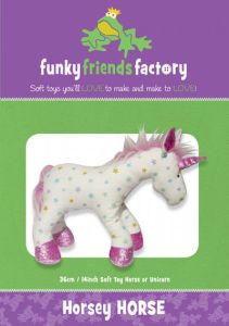 Funky Friends Factory: Horsey Horse Soft Toy Pattern | 