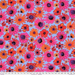 Kaffe Fassett Collective Bloomers fabric Lilac | 