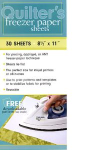 Quilter's Freezer Paper Sheets | 