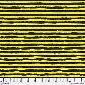 Kaffe Fassett Collective: Comb Stripe Yellow (per 1/4 metre) | 