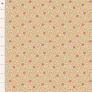 Tilda Sanctuary fabric: Rhubarb and Caramel, Sanctuary Caramel | 