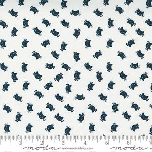 Halloween fabric: Kitty Cat Ghost (per 1/4 metre) | 