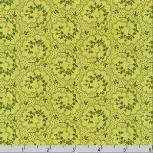 Bouquet of Roses Fabric: Sage (per 1/4 metre) | 