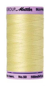 Mettler 50 Cotton Thread 500m 1412 Lemon Frost | 