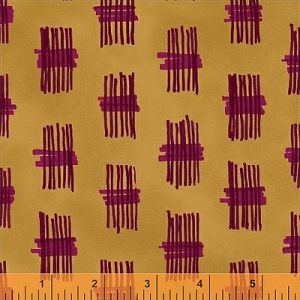 Homeward fabric: Scribble Dash Harvest (per 1/4 metre) | 