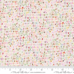 Blooming Lovely fabric: Palette Cream Multi | 