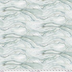 Brushstrokes fabric: Steady Hand, Misty | 