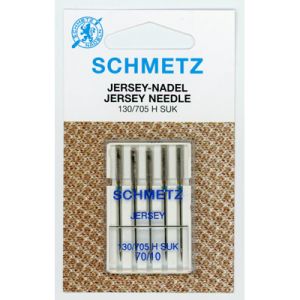 Schmetz Jersey/Ball Point Sewing Machine Needles Size 70/10 | 