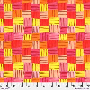 Fresh Picked fabric: Garden Patch Hot (per 1/4 metre) | 