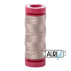 Aurifil 12 Cotton Thread 5011 Rope Beige | 