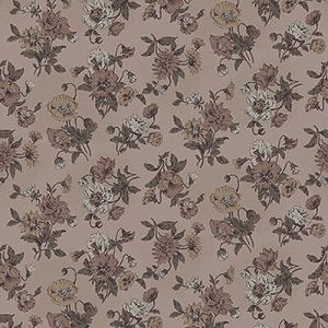 Nature's Harmony Fabric: Gentle Flowers Mauve (per 1/4 metre) | 