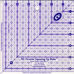 Squaring Up Ruler: Marti Michell 6 1/2' | 