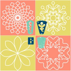 Westalee Ruler Summer Sampler Set of 4