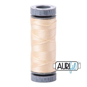 Aurifil 28 Weight Cotton Thread 2123 Butter | 