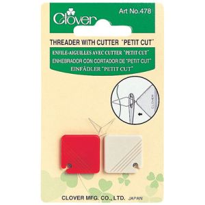 Clover Needle Threader with Cutter | 