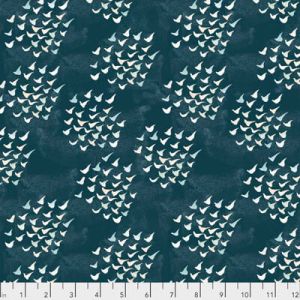 Time & Tide Fabric: Murmuration Depths (per 1/4 metre) | 