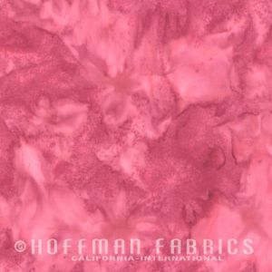 Hoffman Watercolour Batik Fabric: Valentine (per 1/4 metre) | 