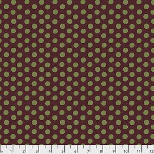 Kaffe Fassett Fabric: Spot Burgundy (per 1/4 metre) | 