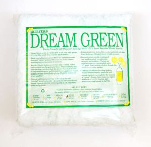 Quilters Dream Green Recycled Polyester Wadding, Twin Size | 