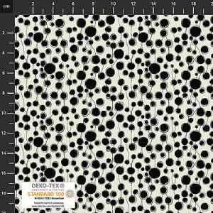 Quilters Coordinates fabric: Bubbles Magnolia (per 1/4 metre) | 