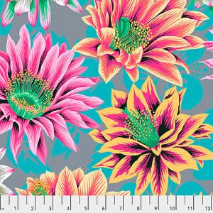 Kaffe Fassett Collective: Cactus Flower Tawny (per 1/4 metre) | 