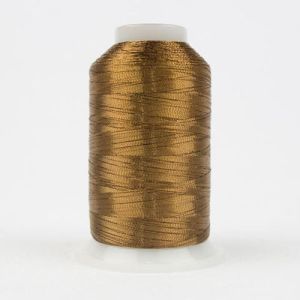 Spotlite Thread: Metallic Rayon 1000m Spool Soft Brown | 