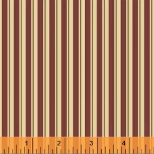 Pauline: Stripe Red (per 1/4 metre) | 