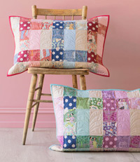 Tilda Plaid Porch Pillows Pattern