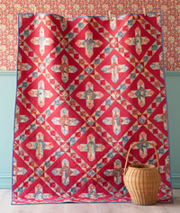 Tilda Homestar Country Red Quilt Pattern